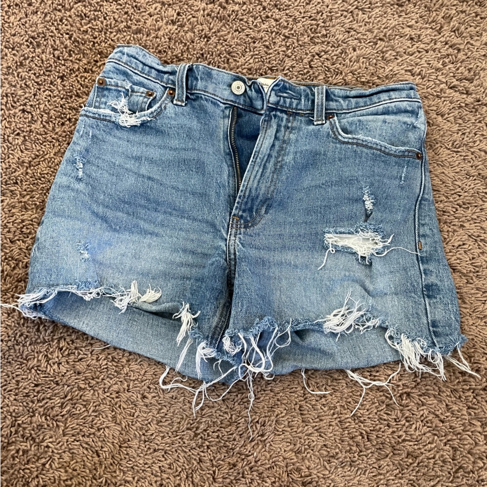 Abercrombie and Fitch High Rise 4 inch Shorts